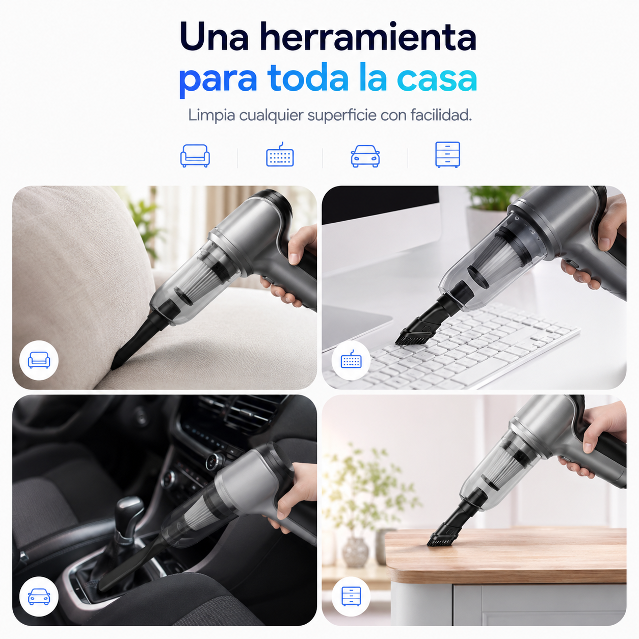 Aspirador Soplador Multifunción 5 en 1 - Huracán™